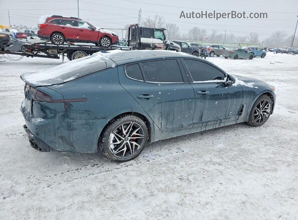 KNAE35LD3N6110342 2022 KIA STINGER Teal Задня права чверть
