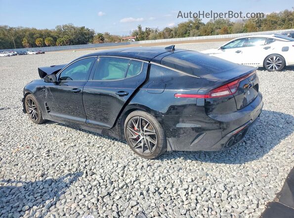 KNAE35LD3P6131324 2023 KIA STINGER Blue Trasero izquierdo
