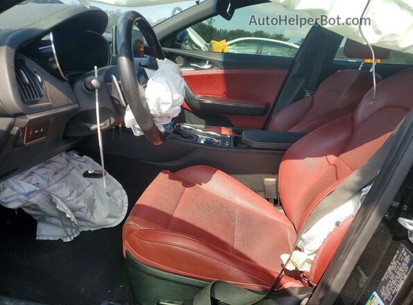 KNAE35LD3P6131324 2023 KIA STINGER Blue Vista interior delantera