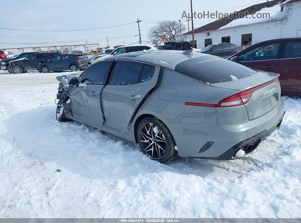 KNAE35LD7P6123307 2023 KIA STINGER Gray Rear left