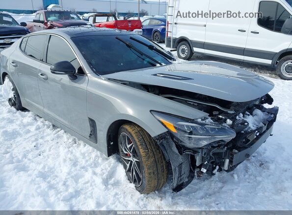 KNAE35LD7P6123307 2023 KIA STINGER Gray 