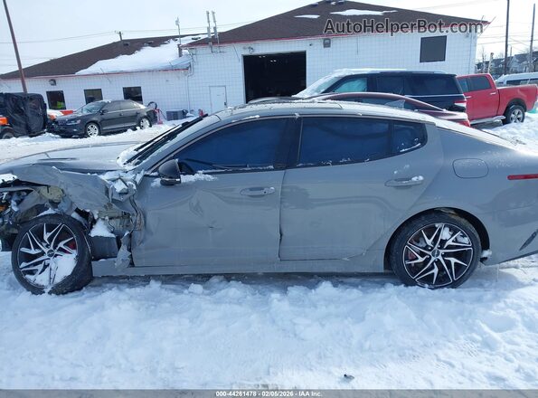 KNAE35LD7P6123307 2023 KIA STINGER Gray Rear interior view