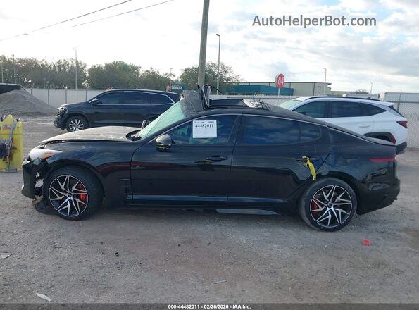 KNAE35LD7P6123582 2023 KIA STINGER Black 360 interior view