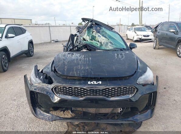 KNAE35LD7P6123582 2023 KIA STINGER Black Instrument cluster view