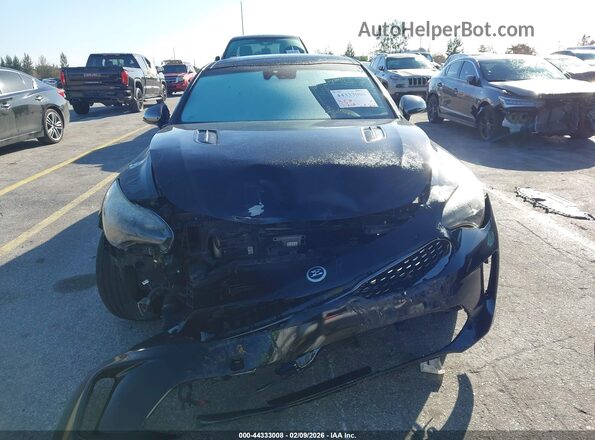 KNAE45LC2K6057777 2019 KIA STINGER Black Սալոնի հետևի տեսք