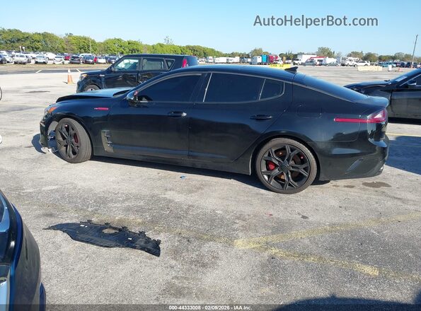 KNAE45LC2K6057777 2019 KIA STINGER Black 