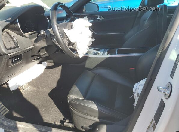 KNAE45LC9N6103447 2022 KIA STINGER White Vista interior delantera