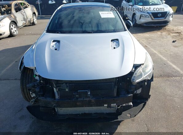 KNAE45LCXJ6018109 2018 KIA STINGER Silver 