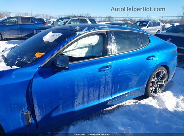 KNAE55LC1L6074245 2020 KIA STINGER Blue 