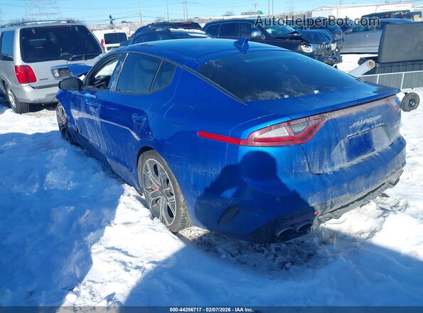 KNAE55LC1L6074245 2020 KIA STINGER Blue 