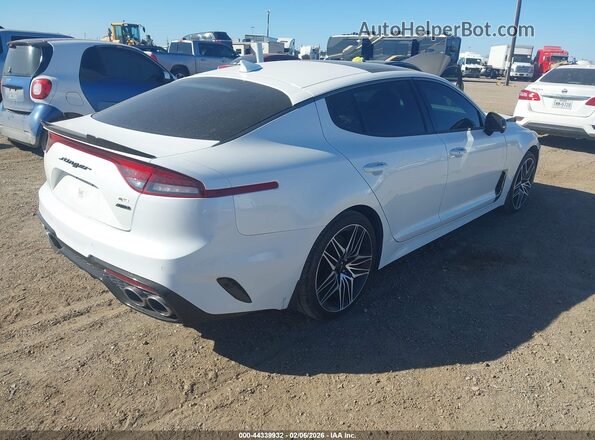 KNAE55LC3P6127310 2023 KIA STINGER Белый Задняя правая четверть