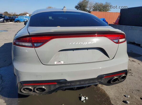 KNAE55LC4P6129499 2023 KIA STINGER Gray Rear view
