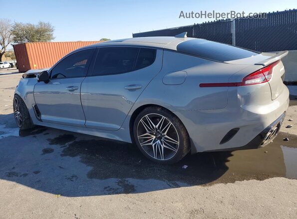 KNAE55LC4P6129499 2023 KIA STINGER Gray Rear left