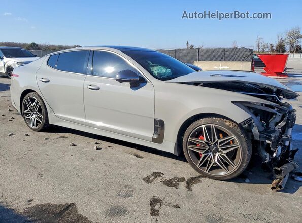 KNAE55LC4P6129499 2023 KIA STINGER Gray Front right