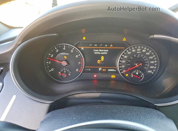 KNAE55LC4P6129499 2023 KIA STINGER Gray Instrument cluster view