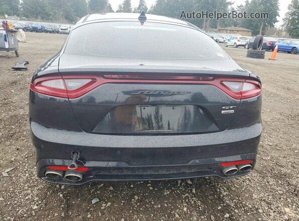 KNAE55LC8K6043072 2019 KIA STINGER Black 