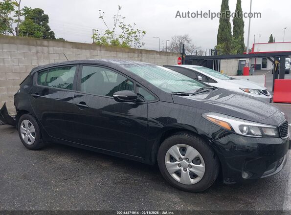 KNAFK5A87H5680402 2017 KIA FORTE Black 