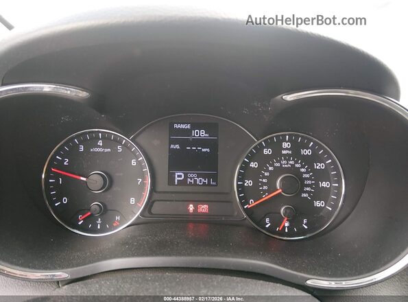 KNAFX4A69G5535077 2016 KIA FORTE Silver Vista de los asientos traseros