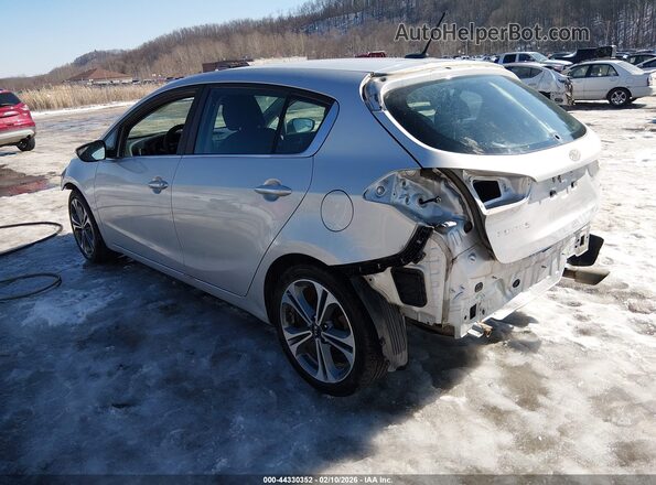 KNAFX5A80G5627587 2016 KIA FORTE Silver Trasero izquierdo