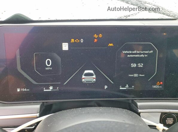 KNAG44J88T5403632 2026 KIA K5 Gray Вид щитка приладів