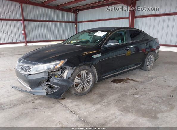 KNAGN4ADXG5093838 2016 KIA OPTIMA HYBRID Black 