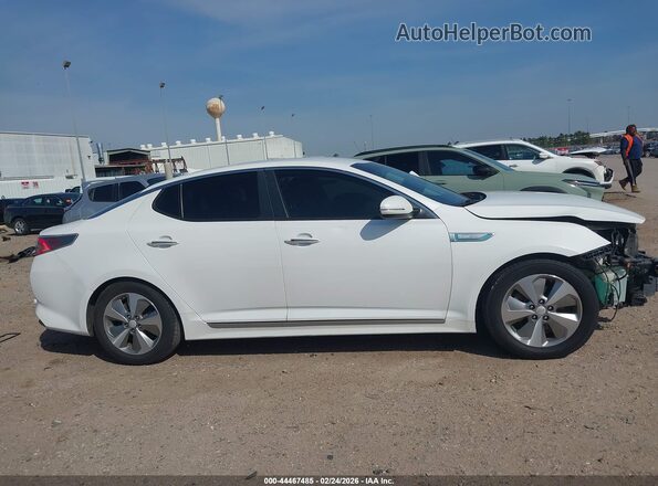 KNAGN4ADXG5099039 2016 KIA OPTIMA HYBRID White 