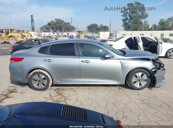 KNAGT4LE5J5023277 2018 KIA OPTIMA HYBRID Gray 