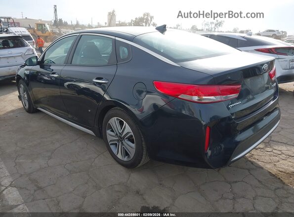 KNAGU4LE1H5013644 2017 KIA OPTIMA HYBRID Dark Blue Tył lewy
