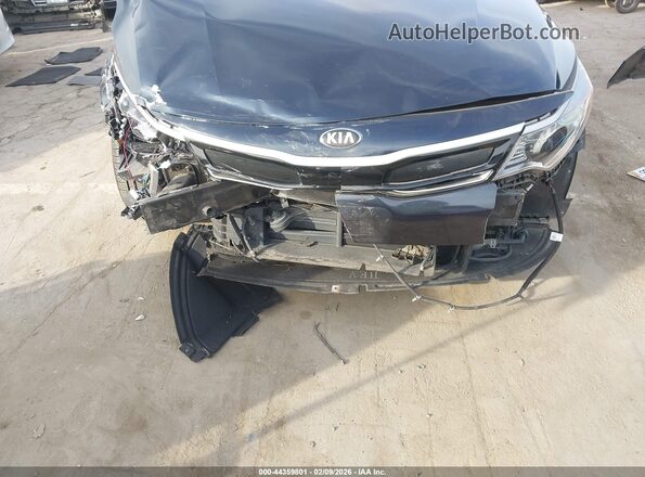 KNAGU4LE1H5013644 2017 KIA OPTIMA HYBRID Dark Blue Widok z przodu