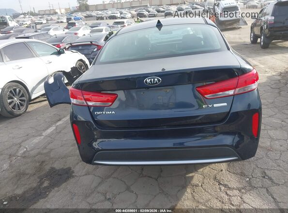KNAGU4LE1H5013644 2017 KIA OPTIMA HYBRID Dark Blue 