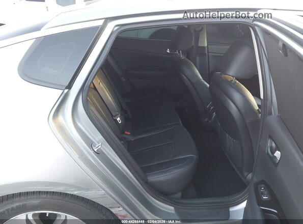 KNAGU4LE2H5011210 2017 KIA OPTIMA HYBRID Silver Vista de la etiqueta del VIN