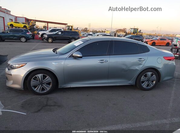 KNAGU4LE2H5011210 2017 KIA OPTIMA HYBRID Silver Vista interior de 360 grados
