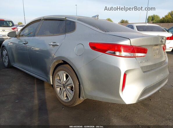 KNAGU4LE3H5013726 2017 KIA OPTIMA HYBRID Silver უკანა მარცხენა