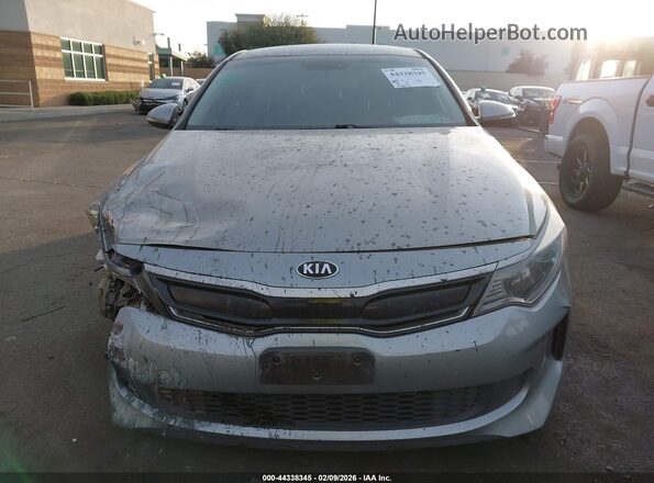 KNAGU4LE3H5013726 2017 KIA OPTIMA HYBRID Silver უკანა სალონის ხედი