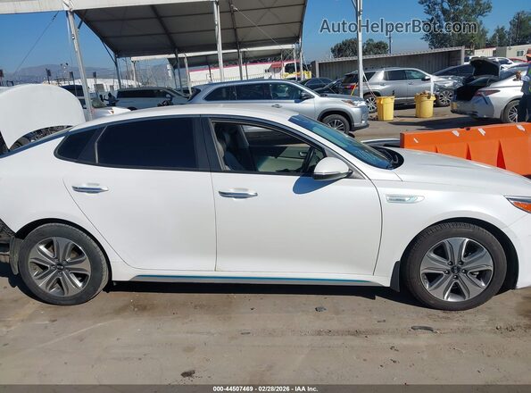 KNAGV4LD5H5013196 2017 KIA OPTIMA PLUG-IN HYBRID White Widok wnętrza 360 stopni