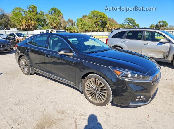 KNALC4J10J5098466 2018 KIA CADENZA Black Front right
