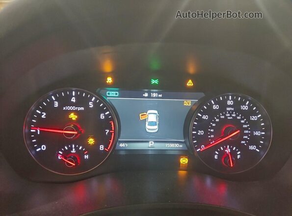 KNALC4J11J5100340 2018 KIA CADENZA Gray Instrument cluster view