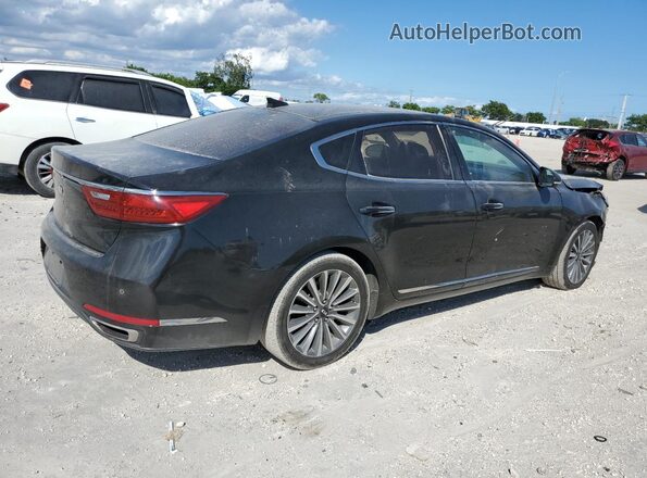 KNALC4J11J5101357 2018 KIA CADENZA Black Հետևի աջ