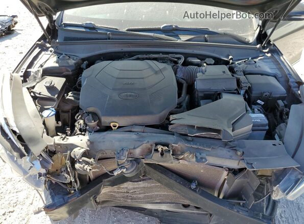KNALC4J11J5101357 2018 KIA CADENZA Black Սալոնի հետևի տեսք