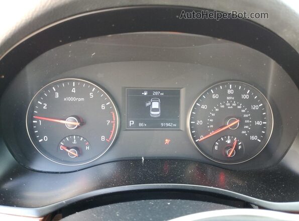 KNALC4J11J5101357 2018 KIA CADENZA Black Սարքավորումների վահանակի տեսք