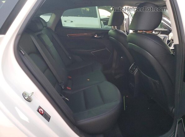KNALC4J13J5099790 2018 KIA CADENZA White Widok tylnych siedzeń