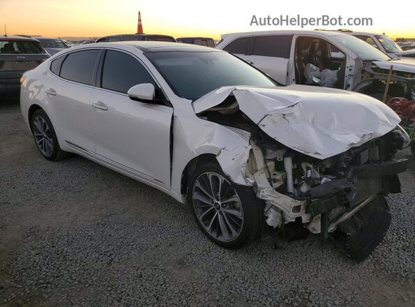 KNALC4J13J5099790 2018 KIA CADENZA White Przód prawy