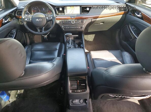KNALC4J15K5164995 2019 KIA CADENZA Gray Vista del salpicadero