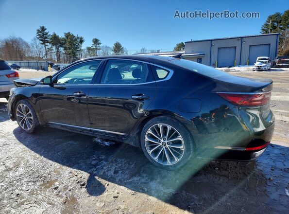 KNALC4J18K5166790 2019 KIA CADENZA Black Trasero izquierdo