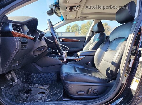 KNALC4J18K5166790 2019 KIA CADENZA Black Vista interior delantera