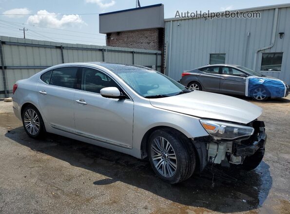 KNALN4D71G5213577 2016 KIA CADENZA Silver წინა მარჯვენა