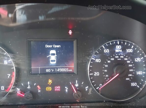 KNALN4D74G5217817 2016 KIA CADENZA Silver Widok tylnych siedzeń