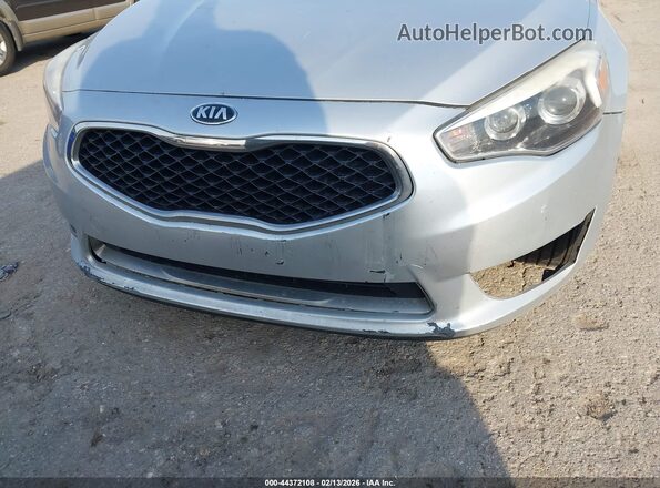 KNALN4D74G5217817 2016 KIA CADENZA Silver Widok z przodu