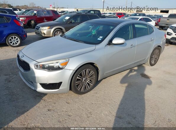 KNALN4D74G5217817 2016 KIA CADENZA Silver Przód lewy