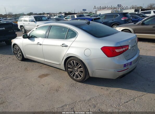 KNALN4D74G5217817 2016 KIA CADENZA Silver Tył lewy
